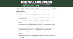 Desktop Screenshot of mikaellinusson.com